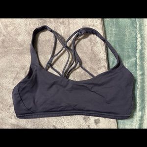 Navy Lululemon sports bra